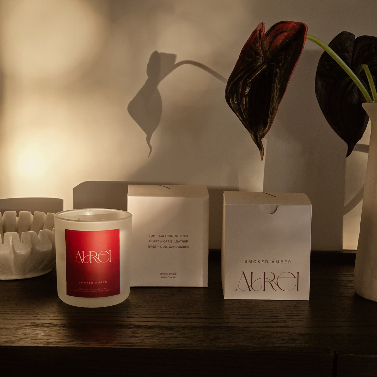 Smoked Amber | Soy Candle
