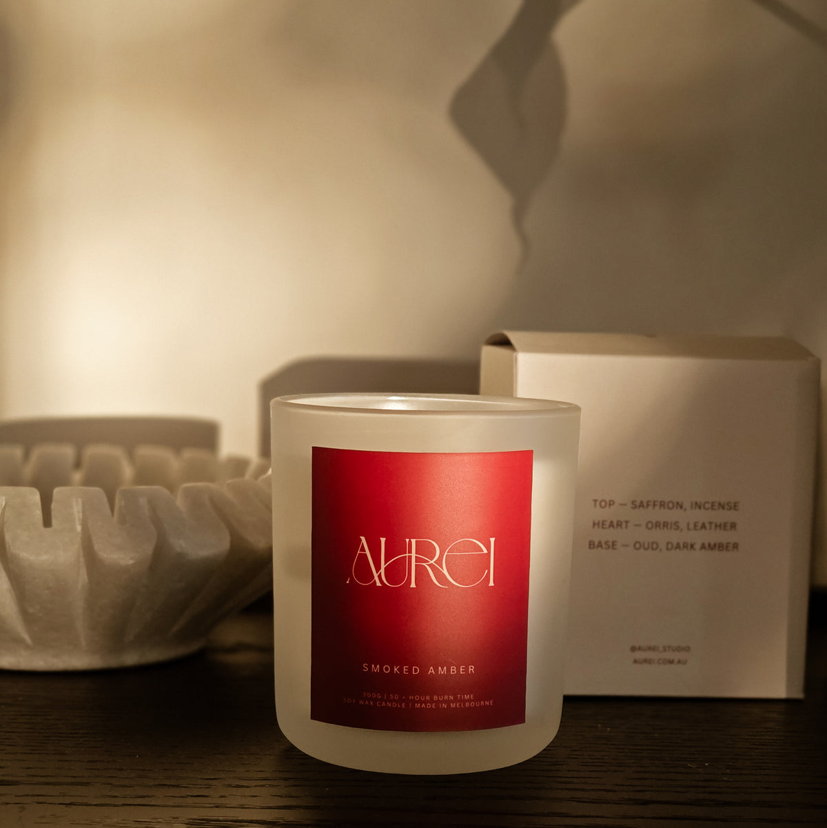 Smoked Amber | Soy Candle